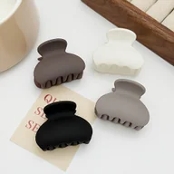 Ozdoby do włosów - TEMU 4/8 szt. Małe spine do włosów w kształcie sztabek w kolorze mlecznej kawy, uniwersalne, matowe, klipsy do włosów z tyłu głowy, akcesoria do - miniaturka - grafika 1