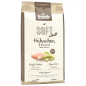 Sucha karma dla psów - Bosch Petfood Soft+ Adult Kurczak&banan 12,5 kg - miniaturka - grafika 1