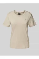 Koszulki i topy damskie - T-shirt z wyhaftowanym logo - G-Star Raw - miniaturka - grafika 1