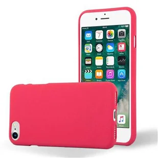 Etui Pokrowiec Do Apple iPhone 7 / 7S / 8 / SE 2020 Obudowa w FROST CZERWONY TPU Silikon Case Cover Ochronny Plecki Cadorabo - Etui i futerały do telefonów - miniaturka - grafika 1