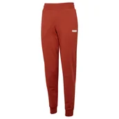 Dresy damskie - Spodnie dresowe damskie Puma ESS FL bordowe 84720649-S - miniaturka - grafika 1