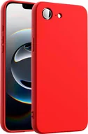 Etui i futerały do telefonów - Etui na telefon komórkowy Apple iPhone 16e silikonowe etui ochronne na telefon komórkowy, czerwone - miniaturka - grafika 1