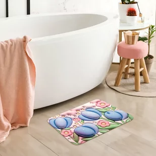 Mata łazienkowa 3D Antypoślizgowa Chłonna Magic 13 - Dywaniki łazienkowe - miniaturka - grafika 3