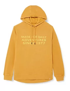 camel active Męska bluza z kapturem 409441/8W02, mustard, 4XL - Bluzy męskie - miniaturka - grafika 1
