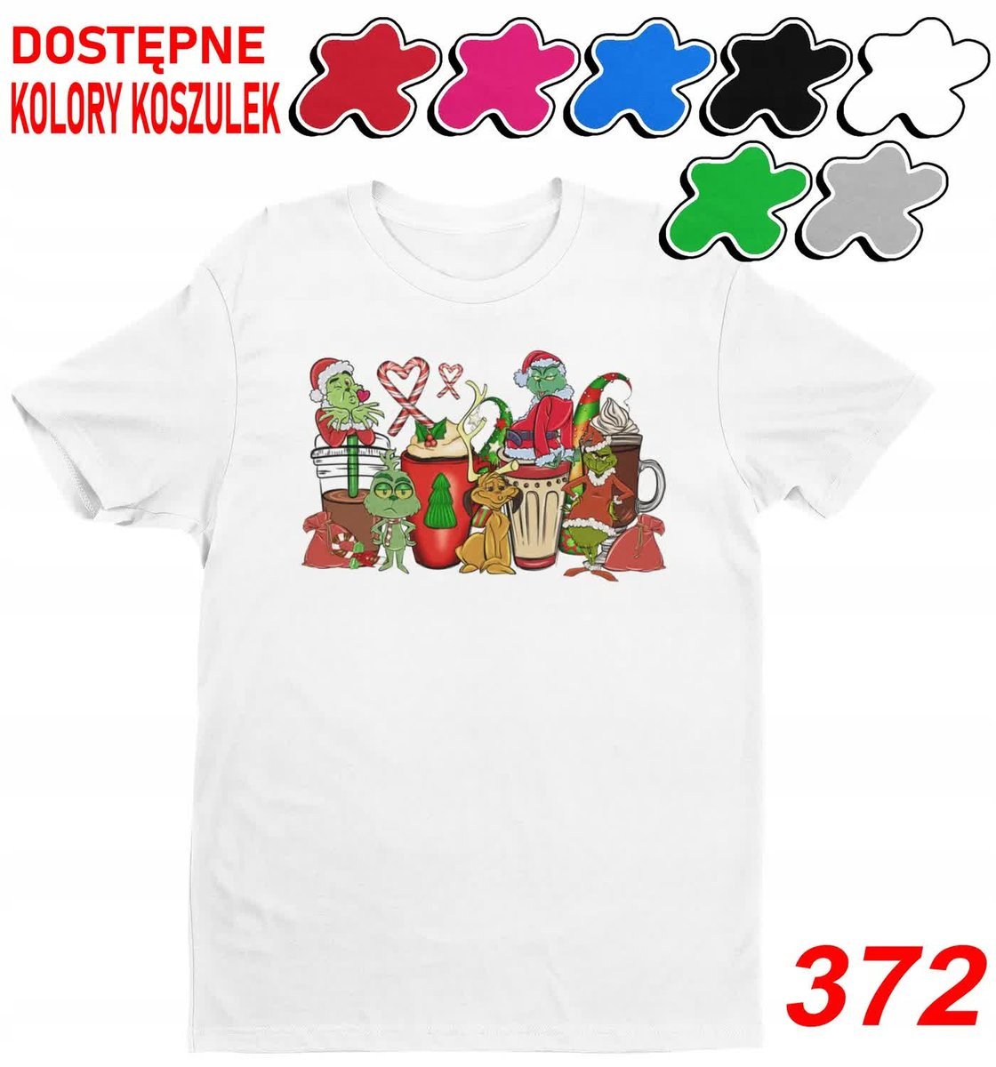 Dziecięca Koszulka T-Shirt Z Nadrukiem Wybór Święta Prezent -M 134-140