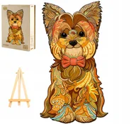 Puzzle - PUZZLE DREWNIANE DLA DOROSŁYCH DUŻE 280 ELEMENTÓW YORK W DREWNIANYM PUDEŁKU - miniaturka - grafika 1