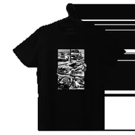 Odzież do sportów motorowych - Czarny T-shirt koszulka FORD Mustang -3XL - miniaturka - grafika 1