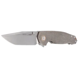 Nóż składany Viper Katla Green Canvas Micarta, Stonewashed M390 by Jesper Voxnæs (V5982CG) - Noże - miniaturka - grafika 2