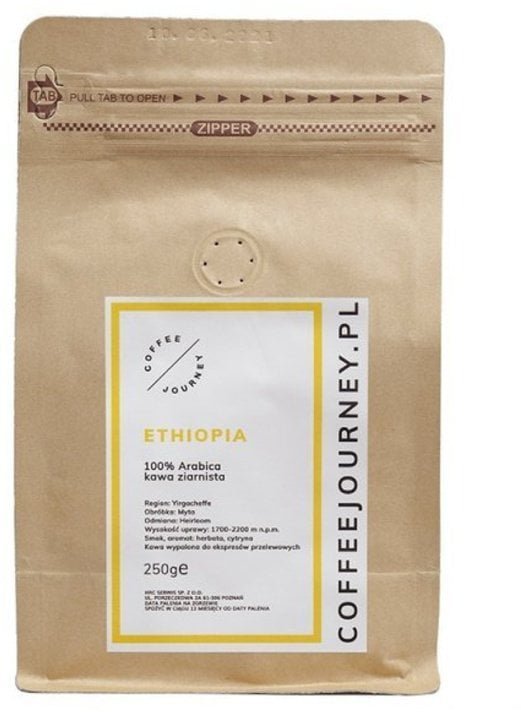 Kawa ziarnista Coffee Journey Kawa ziarnista Ethiopia 250g