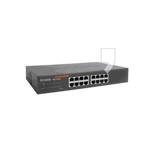 D-Link DGS-1016D switch L2 16x1GBE Desktop/Rack 19'' DGS-1016D/E - Switche - miniaturka - grafika 2