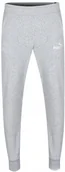 Dresy męskie - PUMA - SPODNIE DRESOWE MĘSKIE ESS Logo pants TR cl 679629-04 szary - miniaturka - grafika 1
