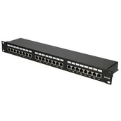 Szafy rack - ExtraLink Patch panel EX.9830 (1U; kat. 5e) SZAEXTPAN0004 [10291763] - miniaturka - grafika 1