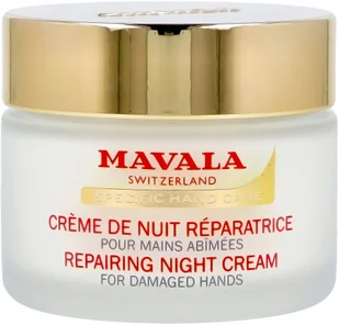 Mavala Repairing Night Cream For Hands Krem do rąk 75 ml - Kremy i maski do rąk - miniaturka - grafika 3