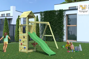 Drewniany plac zabaw dla dzieci Fungoo Flappi - Place zabaw - miniaturka - grafika 1