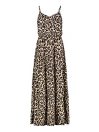 Sukienki - Sublevel Sukienka w kolorze jasnobrązowo-beżowo-czarnym - miniaturka - grafika 1