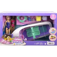 Lalki dla dziewczynek - Lalka Barbie Zestaw filmowy Łódź HHG60 - miniaturka - grafika 1