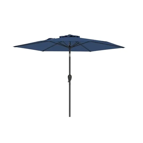 Parasol ogrodowy 230 cm z oświetleniem LED i korbką Parasol ogrodowy