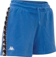 Spodnie sportowe damskie - Kappa Spodenki damskie Kappa Irisha niebieskie 309076 18-4141 M - miniaturka - grafika 1