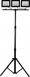 Naświetlacz Led 3x45W Slim z czarnym statywem Germina - Lampy pozostałe - miniaturka - grafika 1