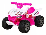 Pojazdy elektryczne dla dzieci - Quad na Akumulator dla Dzieci Silnik 25W Dźwięki Różowy - miniaturka - grafika 1