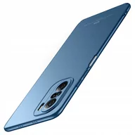 Etui i futerały do telefonów - MSVII Etui Xiaomi POCO F3 / Mi 11i matowe niebieskie - miniaturka - grafika 1