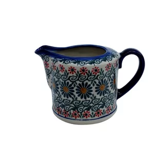 Ceramiczny mlecznik Ceramika Bolesławiec - Cukiernice - miniaturka - grafika 1