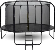 Trampoliny - Trampolina ogrodowa SkyFlyer TR0036 z siatką wewnętrzną 14 FT 426 cm - miniaturka - grafika 1