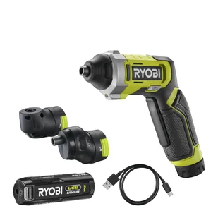 RYOBI Wkrętak akumulatorowy 4V 1x2Ah - Wkrętarki - miniaturka - grafika 1