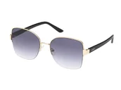 Okulary przeciwsłoneczne - Okulary GUESS GF00052-5932B. Okulary przeciwsłoneczne, Kolor złoty. Kobieta. - miniaturka - grafika 1