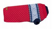 Ubranka dla psów - Ami Play Sweterek dla psa Bergen 34 cm Czerwony Złóż zamówienie do 11.00 odbierz JUTRO - miniaturka - grafika 1