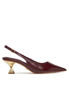 Aldo Sandały Goldensheen 13921942 Bordowy - Sandały damskie - miniaturka - grafika 1