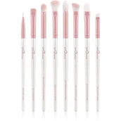 Pędzle do makijażu - Luvia Cosmetics Zestaw pędzli do makijażu oczu, All Eye Want Brush, zestaw pędzli do cieni do powiek, idealne krycie i nakładanie, 8 wegańskich pędzli kosmetycznych - miniaturka - grafika 1