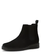 Botki męskie - Clarks Kozaki ze skóry Mężczyźni skóra czarny jednolity, 9.5 - miniaturka - grafika 1