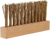 Pozostałe narzędzia ogrodowe - Szczotka druciana do zwrotnic kolejowych na gwint 20 cm - miniaturka - grafika 1