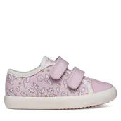 Buty dla dziewczynek - Tenisówki Geox B Gisli Girl B451MB 000AN C0550 M Różowy - miniaturka - grafika 1