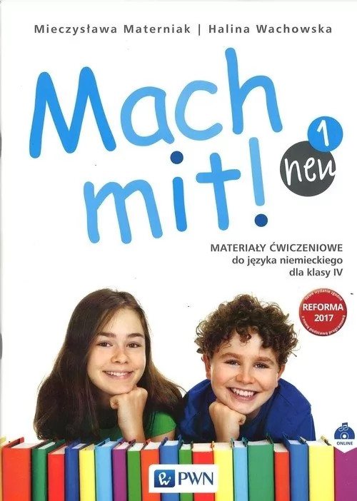 Mach mit! neu 1 Materiały ćwiczeniowe klasa 4 - Halina Wachowska, Mieczysława Materniak