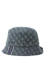 Czapki damskie - GUESS - Damski bucket hat, niebieski - miniaturka - grafika 1