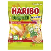 Żelki - Haribo - Żelki kwaśne języczki - miniaturka - grafika 1