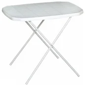 Meble turystyczne - PATIO Stolik turystyczny 70 x 53 cm biały  - miniaturka - grafika 1