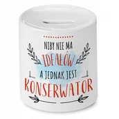 Skarbonki - Skarbonka Dla Konserwatora na Urodziny na Prezent z Nadrukiem ze Zdjęciem - miniaturka - grafika 1