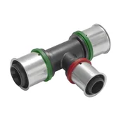 Łączniki, trójniki, kształtki - Trójnik KAN-therm Press PPSU z pierścieniem zaprasowywanym 32x25x25 - miniaturka - grafika 1