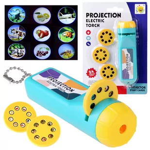 Projektor latarka dla dzieci 24 obrazki TA0098 - Latarki - miniaturka - grafika 1