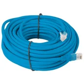 Patchcordy - Lanberg Patch cord FTP kat.5E 20M niebieski PCF5-10CC-2000-B - miniaturka - grafika 1