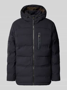 Parka z kapturem i kieszeniami z patką model ‘TEXXXACTIVE’ - Kurtki męskie - miniaturka - grafika 1
