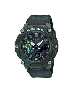 Zegarek G-Shock Zegarek GA-2200MFR-3AER Mystic Forest - - Zegarki męskie - miniaturka - grafika 1