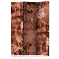 Parawany - Parawan 3-częściowy - Brązowy beton [Room Dividers] (rozmiar 135x172) - miniaturka - grafika 1