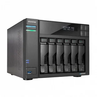 Serwer plików Asustor LOCKERSTOR 6 AS6706T 6-bay, Intel Celeron N5105 Czterordzeniowy 2.0GHz, 8GB RAM DDR4. 4x M.2 PCIe NVMe, 2x 2.5 GbE. 2x USB 3.2. HDMI 2.0b, 1x PCIe 2 + 2x 4TB HDWG440UZSVA - Serwery plików NAS i macierze dyskowe - miniaturka - grafika 1