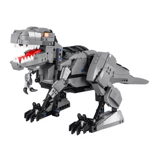 Klocki Konstrukcyjne Dinozaur Tyranozaur Rex R/C 701 Elementów CADA - Zabawki zdalnie sterowane - miniaturka - grafika 1