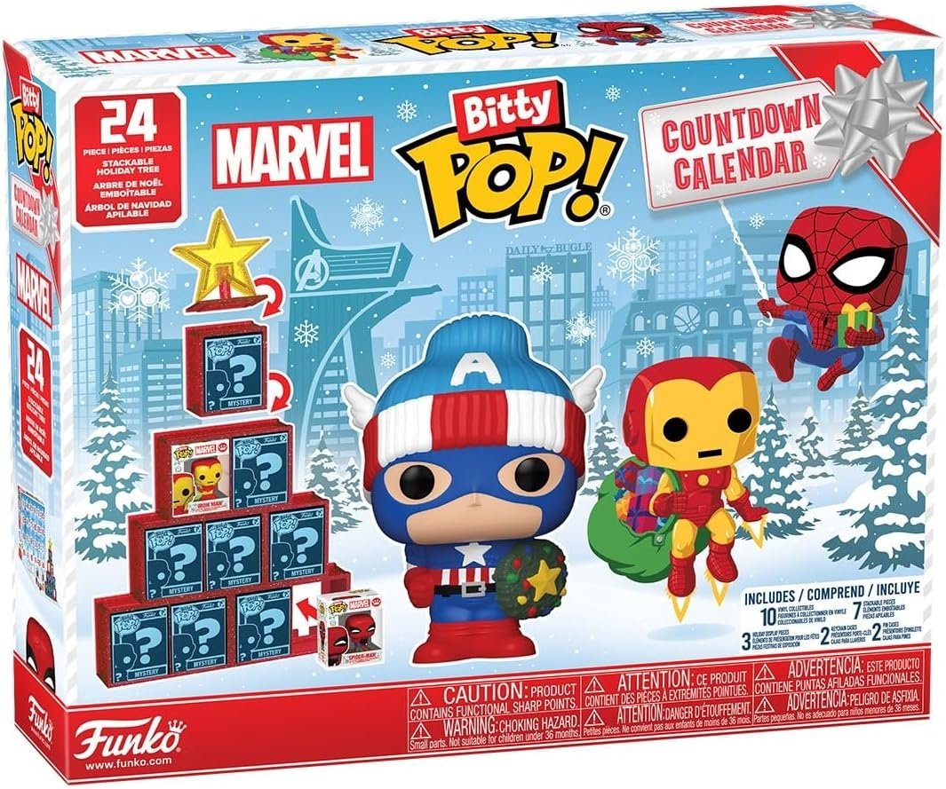 funko pop! bitty marvel comics kalendarz adwentowy 2025