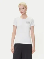 Koszulki i topy damskie - EA7 Emporio Armani T-Shirt 7W000492 AF10373 U0005 Écru Regular Fit - miniaturka - grafika 1